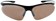 ONE Tightrope Polarized Sunglasses: Shiny Black with Brown Silver Flash Lens