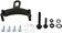 Planet Bike Bridge Hardware Kit for ATB Fenders, Black