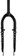 Surly Troll Fork: 26" QR, 1-1/8" Straight Steerer, Black