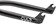 Cult Race Fork 20" Black 