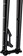 Surly Dinner Fork - 29", 15x110mm Thru-Axle, 1-1/8" Straight Steerer, 485mm Axle to Crown, Steel, Black 