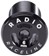 Radio Raceline Fork Top Bolt - M24, Black 