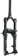 Manitou JUnit Comp Suspension Fork - 20", 100mm, 15 x 110mm, 40 mm Offset, Black