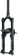 Manitou JUnit Comp Suspension Fork - 20", 100mm, 15 x 110mm, 40 mm Offset, Black