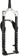 Manitou Mastodon Pro Suspension Fork - 26", 100 mm, 15 x 150 mm, 44 mm Offset, Matte Black, Standard, Gen 3