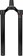 RockShox CSU - Debonair - 27/29", 44 Off-Set, Aluminum Taper Ano Black, Zeb A1 (2021)