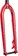 Surly Dinner Fork - 27.5", 15x110mm Thru-Axle, 1-1/8" Straight Steerer, 420mm Axle To Crown, Steel, Pile of Bricks Red