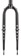 Surly Preamble Fork - 650b, QRx100mm, 1-1/8" Straight Steerer, Black