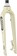 Benno Boost Replacement Fork - Aluminum, 2020-2021, QR, 24", Post Mount, Bone 