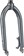 Benno RemiDemi Replacement Fork - Aluminum, 2020-2021, QR, 20", Post Mount, Anthracite 