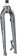 Benno Boost Replacement Fork - Aluminum, 2022+, Thru-Axle, 24", Post Mount, Anthracite 