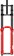 RockShox BoXXer Ultimate Charger 3 Suspension Fork - 29", 200 mm, 20 x 110 mm, 48 mm Offset, Electric Red, D1