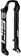 RockShox Lower Leg - SID SL D1 Ultimate (2024+), 29", 15 x 110mm, 100-110mm, Gloss Black