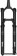 Marzocchi Bomber Z2 Suspension Fork - 29", 130 mm, 15QR x 110, 44mm Offset, RAIL, Sweep-Adjust, Shiny Black