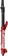RockShox ZEB Ultimate Charger 3.1 RC2 Suspension Fork - 29", 170 mm, 15 x 110 mm, 44 mm Offset, Red, A3