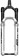 RockShox Pike Ultimate Charger 3.1 RC2 Suspension Fork - 27.5", 130 mm, 15 x 110 mm, 44 mm Offset, Silver, C2 