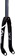BOX One X2 Pro Carbon BMX Fork - 1 1/8", 20mm, Black, 24" 