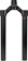 RockShox Crown/Steerer/Uppertube - Pike C1+ /Pike Flight Attendant C1+ (2023+, DebonAir, 27.5"/29"/27.5+, 15 x 110 mm, 37 mm Offset, (No Gra
