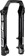 RockShox Lower Leg - ZEB Ultimate A1+ /Zeb Flight Attendant A2+ (2023+), 27.5", 15 x 110 mm, Gloss Black (15%Off)