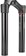RockShox CSU, SID Ultimate 80-100 mm DebonAir (2020+), 29"/27.5+, 51mm Offset, Boost 15x110mm, Tapered Steerer, Diffusion Black