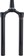 RockShox Crown/Steerer/Upper Tube, Lyrik B1-C1/Yari A1-B1, DebonAir, 27.5"/29"/27.5+, 15 x 110, 51mm Offset, Diffusion Black (No Gra dient