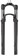 RockShox Recon Silver RL Suspension Fork - 29", 100 mm, 9 x 100 mm, 51 mm Offset, Black, Remote, D1