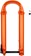 FOX Lower Leg Assembly - 2021 36 27.5in 130-170, 15x110 QR, F-S PE-S, Shiny Orange 