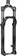 RockShox Judy Silver TK Suspension Fork - 27.5", 120 mm, 15 x 110 mm, 42 mm Offset, Black, A3 