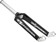 Answer BMX Dagger Pro Fork - 20", 20mm Dropout, Tapered, Black 