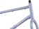 Surly Grappler Frameset - 27.5", Steel, Purple Dust Bunny, Medium