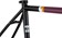 All-City Gorilla Monsoon Frameset - 650b, Steel, Charred Berry, 49cm 