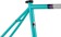 All-City Gorilla Monsoon Frameset - 650b, Steel, Aqua Seafoam, 43cm 