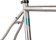All-City Cosmic Stallion Ti Frameset - 700c, Ti, Titanium, 52cm 