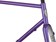 All-City Super Professional Frameset - 700c / 650b, Steel, Hollywood Violet, 46cm 
