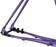 All-City Super Professional Frameset - 700c / 650b, Steel, Hollywood Violet, 46cm 