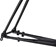 All-City Zig Zag Frameset - 700c, Steel, Honeydew Bling, 46cm 
