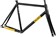 All-City Thunderdome Frameset - 700c, Aluminum, Gold Fang, 49cm 