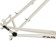 Surly Karate Monkey Frameset - 27.5", Steel, Snow Mold White, Small