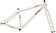 Surly Karate Monkey Frameset - 27.5", Steel, Snow Mold White, Small