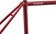 Ritchey Montebello Frameset - 700c, Steel, Hot Sauce, Large