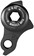 Wheels Manufacturing Universal Derailleur Hanger - 487, For Trek ABP MTB Frames designed to accept SRAM UDH, Black 