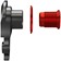 Wheels Manufacturing Universal Derailleur Hanger - 487-1, For Trek ABP MTB Frames designed to accept SRAM UDH, Black/Red
