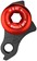 Wheels Manufacturing Universal Derailleur Hanger - 487-1, For Trek ABP MTB Frames designed to accept SRAM UDH, Black/Red