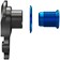 Wheels Manufacturing Universal Derailleur Hanger - 487-5, For Trek ABP MTB Frames designed to accept SRAM UDH, Black/Teal 
