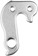 Benno Derailleur Hanger: Boost2017-19, Silver 