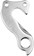 Benno Derailleur Hanger: eJoy, eScout, 2017-21, Silver 