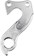 Benno Derailleur Hanger: eJoy, eScout, 2017-21, Silver 