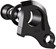 Wheels Manufacturing Universal Derailleur Hanger - 404-02, For Frames designed to accept SRAM UDH, Black 