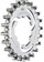 Gates Carbon Drive CDC CenterTrack 3-Lobe SureFit™ Rear Sprocket - 24t, Shimano/SRAM 3-Lobe, Gray