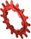 Wheels Manufacturing SOLO-SPEED Cog - 16t, Fits SOLO-SPLINE and SOLO-XD kits, Red